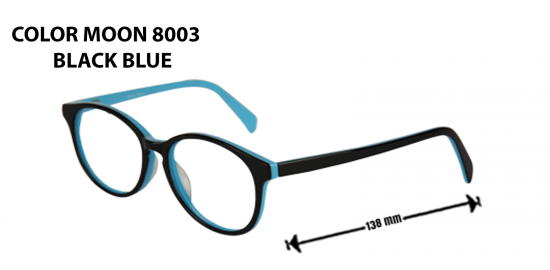 COLOR MOON 8003 BLACK BLUE